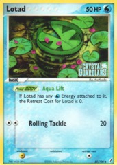 Lotad - 55/100 - Common - Reverse Holo